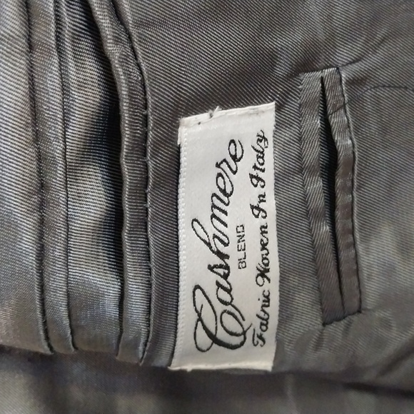 Gianfranco Ruffini Black/Gray Blazer 46R - Picture 4 of 11